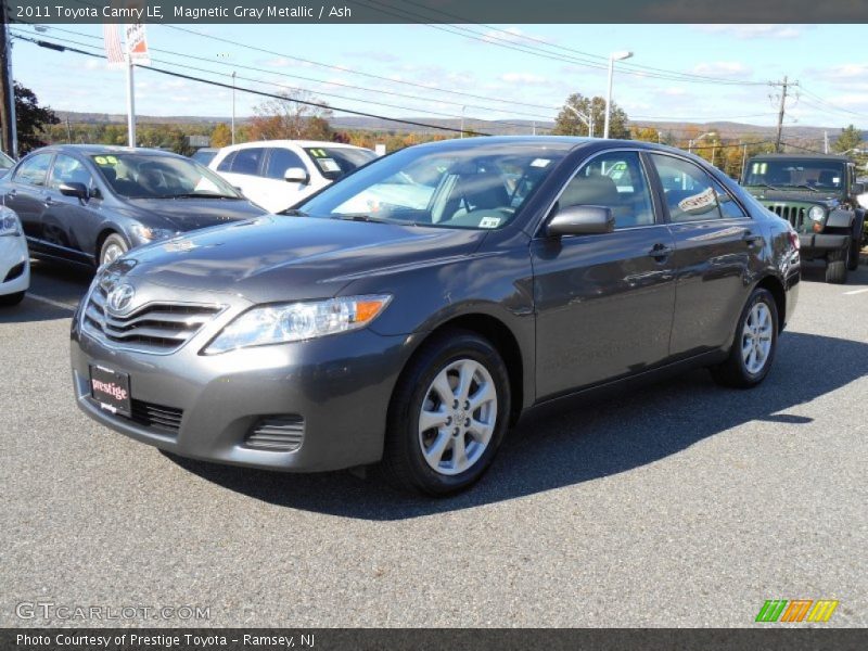 Magnetic Gray Metallic / Ash 2011 Toyota Camry LE