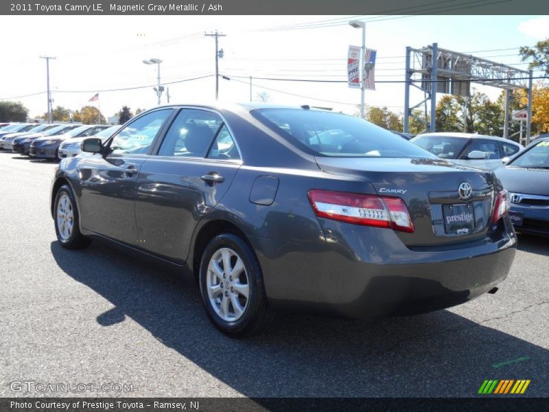 Magnetic Gray Metallic / Ash 2011 Toyota Camry LE