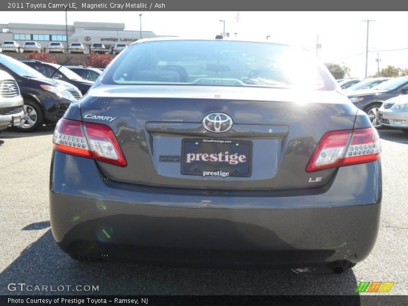 Magnetic Gray Metallic / Ash 2011 Toyota Camry LE