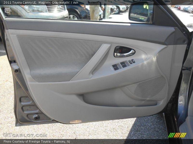 Magnetic Gray Metallic / Ash 2011 Toyota Camry LE