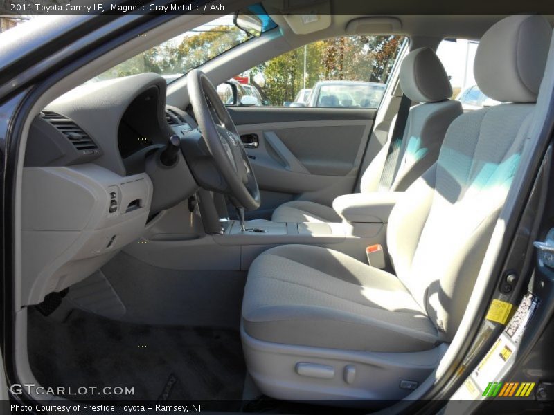 Magnetic Gray Metallic / Ash 2011 Toyota Camry LE
