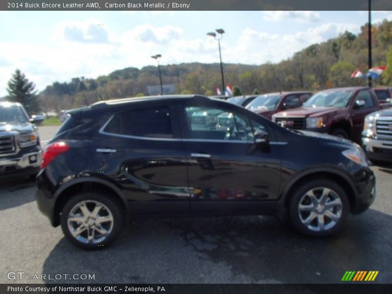 Carbon Black Metallic / Ebony 2014 Buick Encore Leather AWD