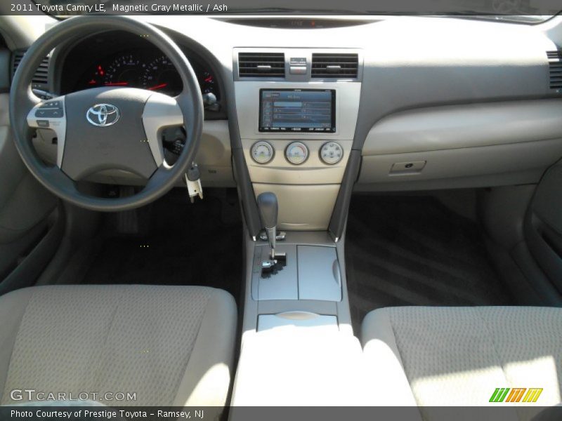 Magnetic Gray Metallic / Ash 2011 Toyota Camry LE