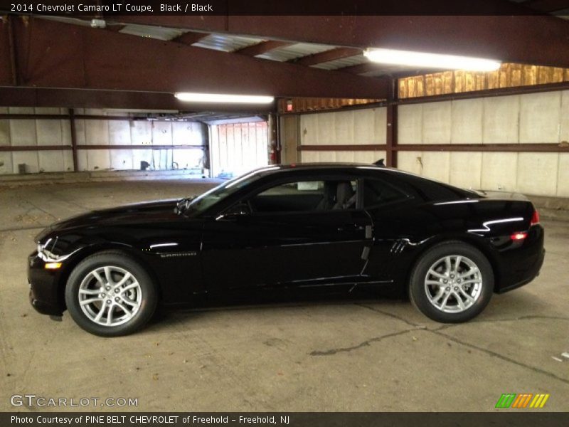 Black / Black 2014 Chevrolet Camaro LT Coupe