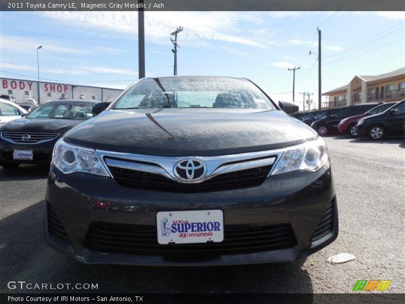 Magnetic Gray Metallic / Ash 2013 Toyota Camry LE