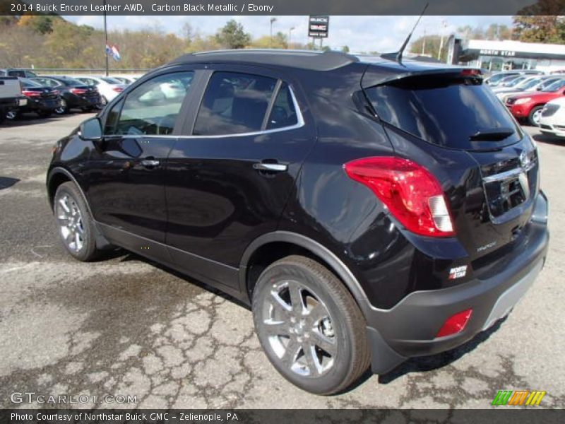 Carbon Black Metallic / Ebony 2014 Buick Encore Leather AWD