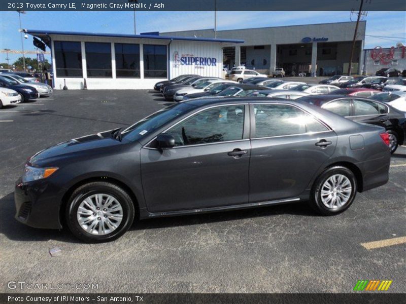 Magnetic Gray Metallic / Ash 2013 Toyota Camry LE