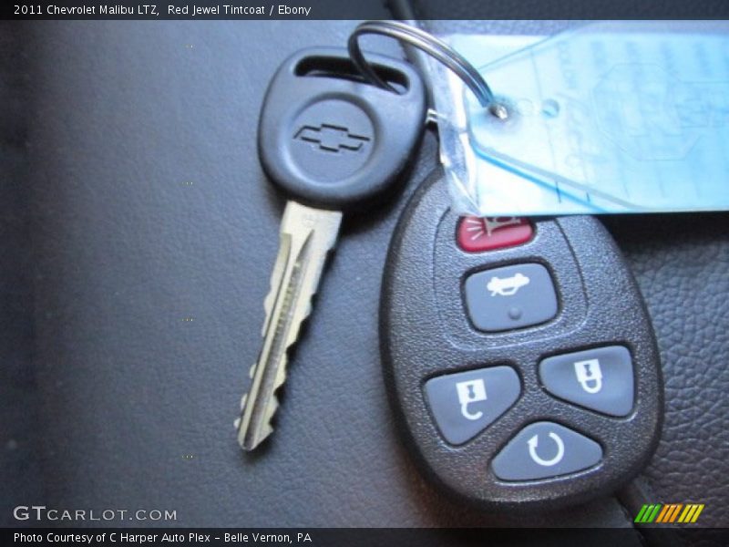 Red Jewel Tintcoat / Ebony 2011 Chevrolet Malibu LTZ