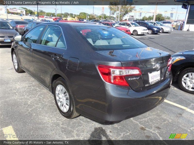 Magnetic Gray Metallic / Ash 2013 Toyota Camry LE