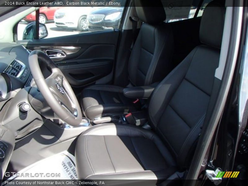Carbon Black Metallic / Ebony 2014 Buick Encore Leather AWD