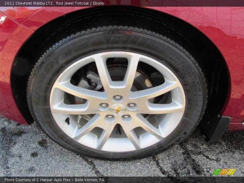 Red Jewel Tintcoat / Ebony 2011 Chevrolet Malibu LTZ