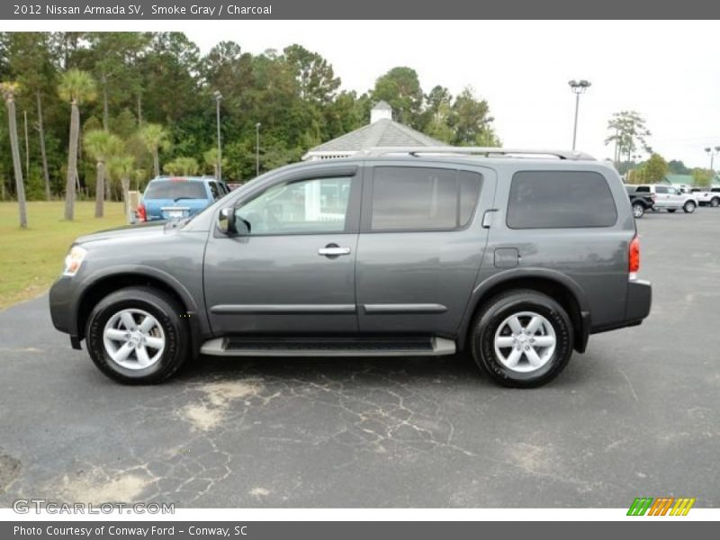 Smoke Gray / Charcoal 2012 Nissan Armada SV