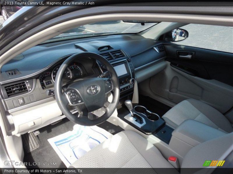 Magnetic Gray Metallic / Ash 2013 Toyota Camry LE