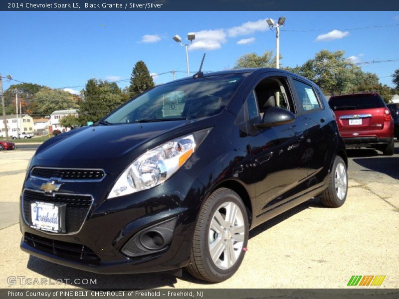 Black Granite / Silver/Silver 2014 Chevrolet Spark LS