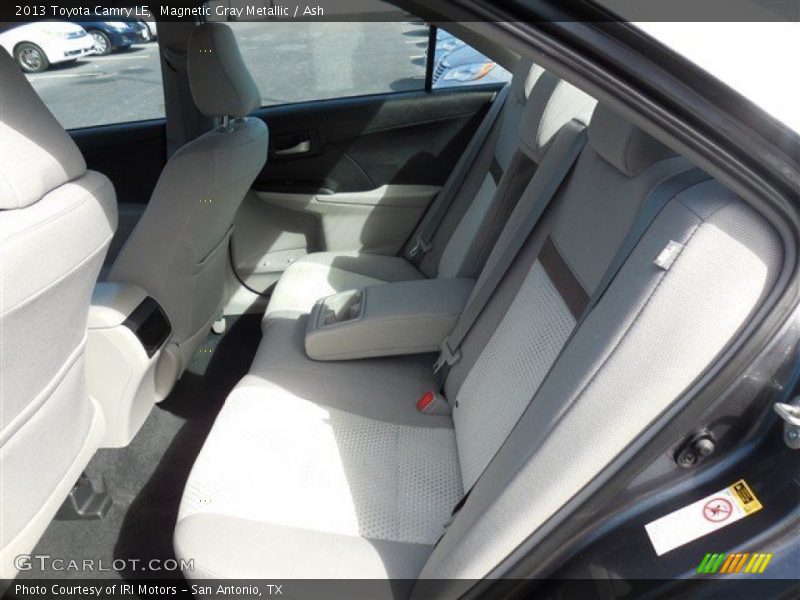 Magnetic Gray Metallic / Ash 2013 Toyota Camry LE