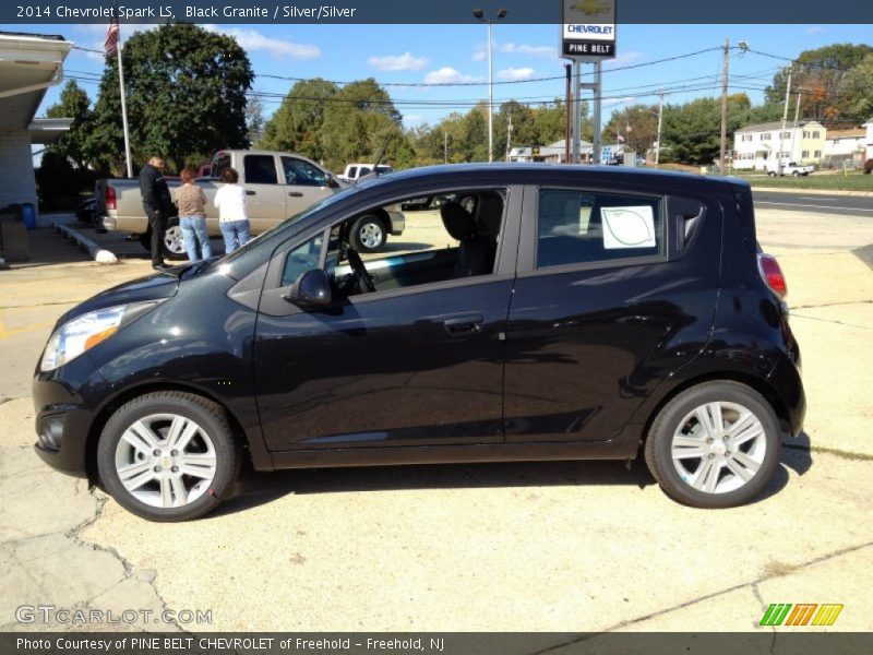 Black Granite / Silver/Silver 2014 Chevrolet Spark LS