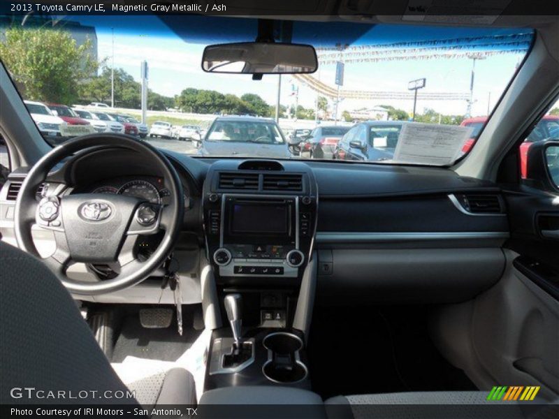 Magnetic Gray Metallic / Ash 2013 Toyota Camry LE