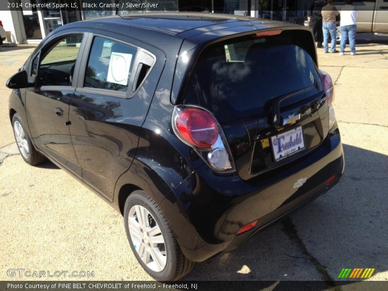 Black Granite / Silver/Silver 2014 Chevrolet Spark LS