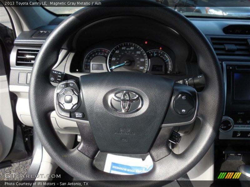 Magnetic Gray Metallic / Ash 2013 Toyota Camry LE