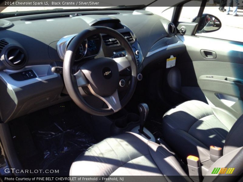 Black Granite / Silver/Silver 2014 Chevrolet Spark LS