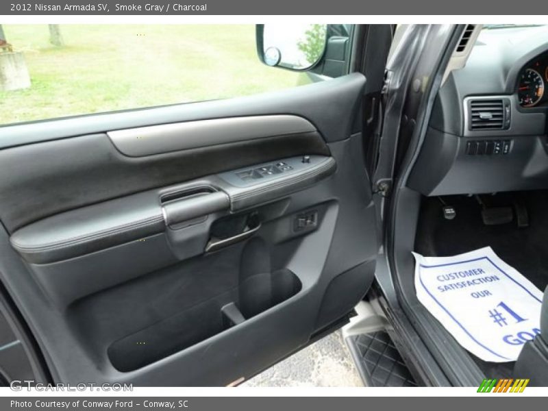Smoke Gray / Charcoal 2012 Nissan Armada SV