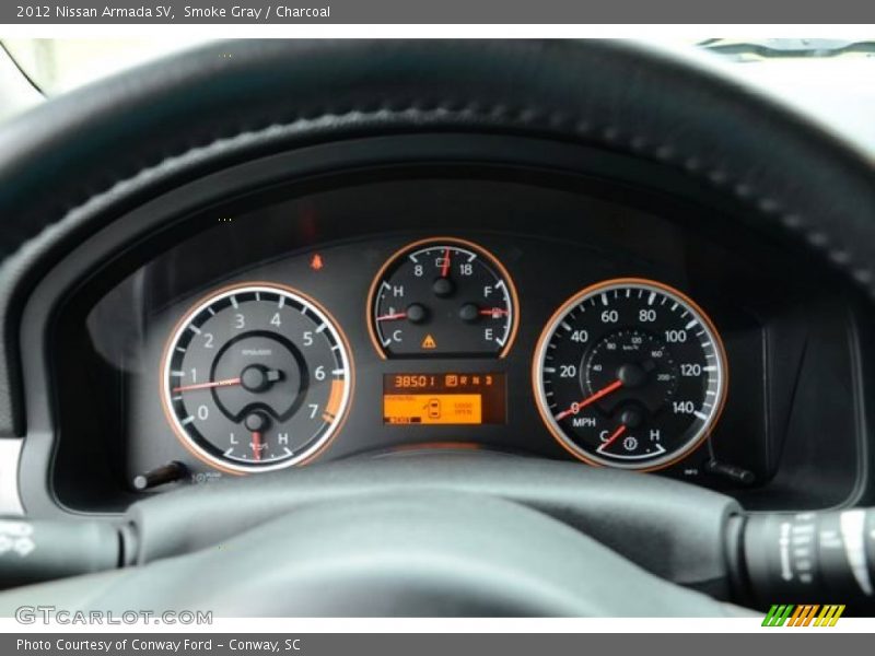 Smoke Gray / Charcoal 2012 Nissan Armada SV