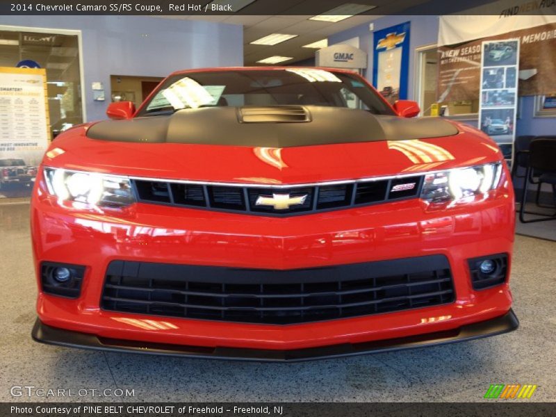 Red Hot / Black 2014 Chevrolet Camaro SS/RS Coupe