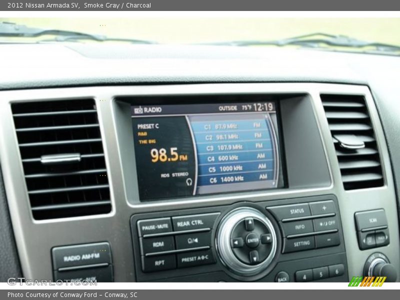 Smoke Gray / Charcoal 2012 Nissan Armada SV