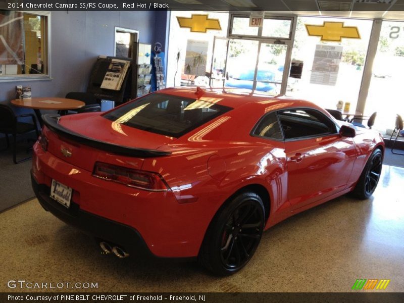 Red Hot / Black 2014 Chevrolet Camaro SS/RS Coupe