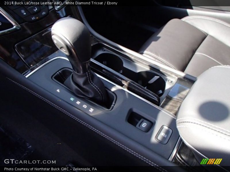 White Diamond Tricoat / Ebony 2014 Buick LaCrosse Leather AWD