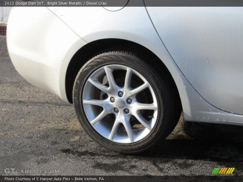 Bright Silver Metallic / Diesel Gray 2013 Dodge Dart SXT
