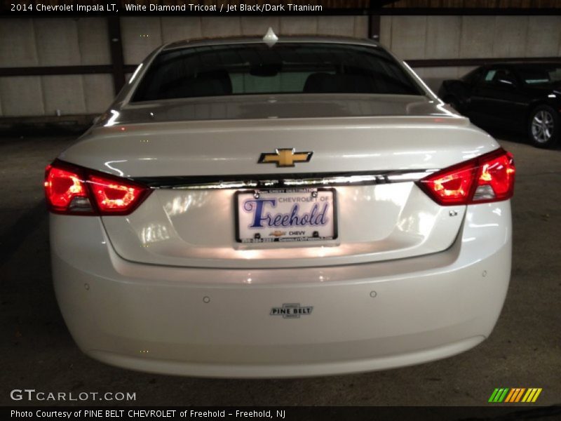 White Diamond Tricoat / Jet Black/Dark Titanium 2014 Chevrolet Impala LT