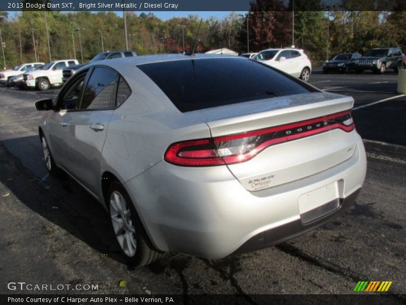 Bright Silver Metallic / Diesel Gray 2013 Dodge Dart SXT