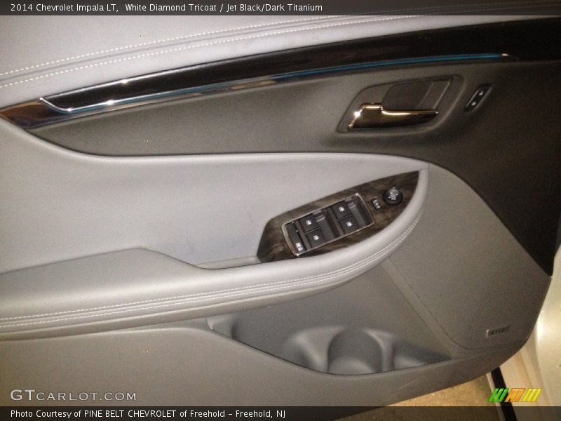 White Diamond Tricoat / Jet Black/Dark Titanium 2014 Chevrolet Impala LT