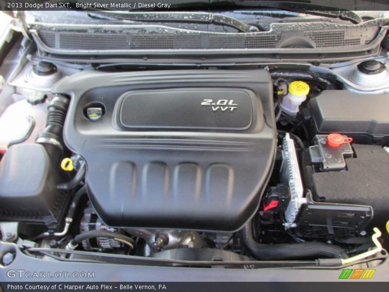 Bright Silver Metallic / Diesel Gray 2013 Dodge Dart SXT