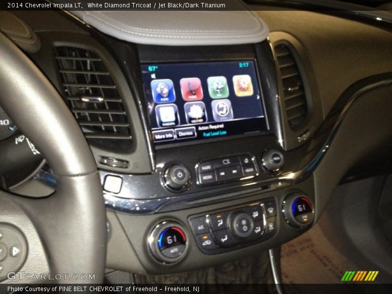 White Diamond Tricoat / Jet Black/Dark Titanium 2014 Chevrolet Impala LT