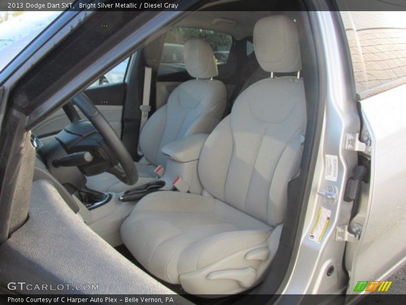 Bright Silver Metallic / Diesel Gray 2013 Dodge Dart SXT