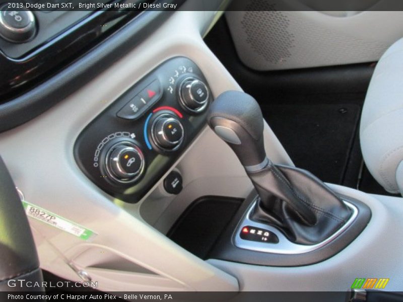 Bright Silver Metallic / Diesel Gray 2013 Dodge Dart SXT