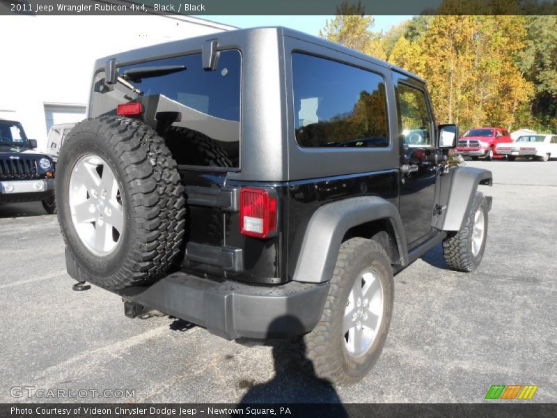 Black / Black 2011 Jeep Wrangler Rubicon 4x4