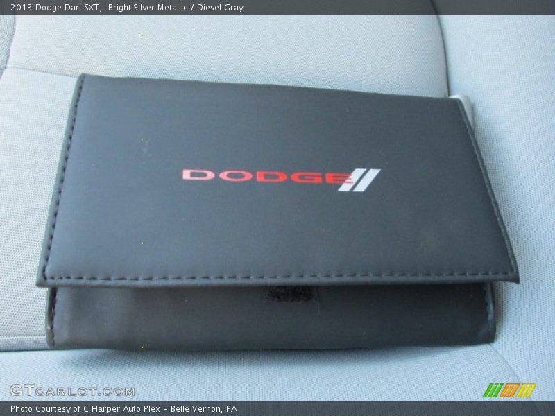 Bright Silver Metallic / Diesel Gray 2013 Dodge Dart SXT