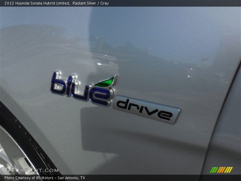 Radiant Silver / Gray 2013 Hyundai Sonata Hybrid Limited