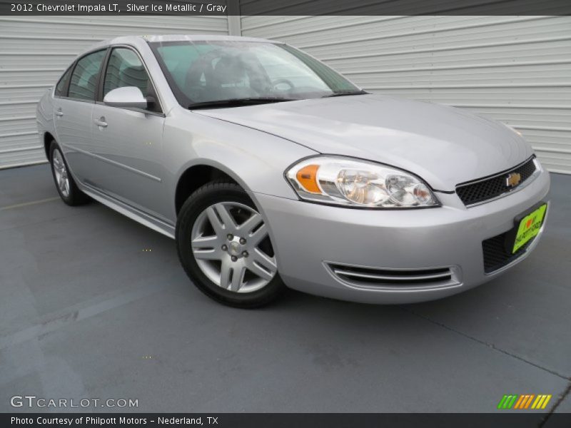 Silver Ice Metallic / Gray 2012 Chevrolet Impala LT
