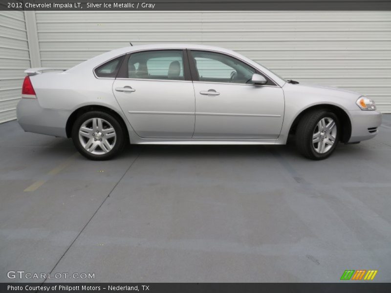 Silver Ice Metallic / Gray 2012 Chevrolet Impala LT