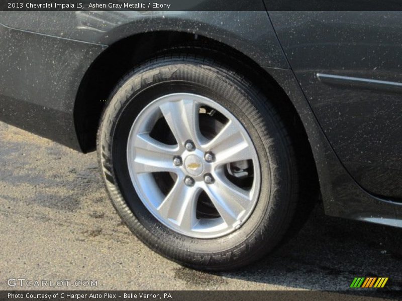 Ashen Gray Metallic / Ebony 2013 Chevrolet Impala LS