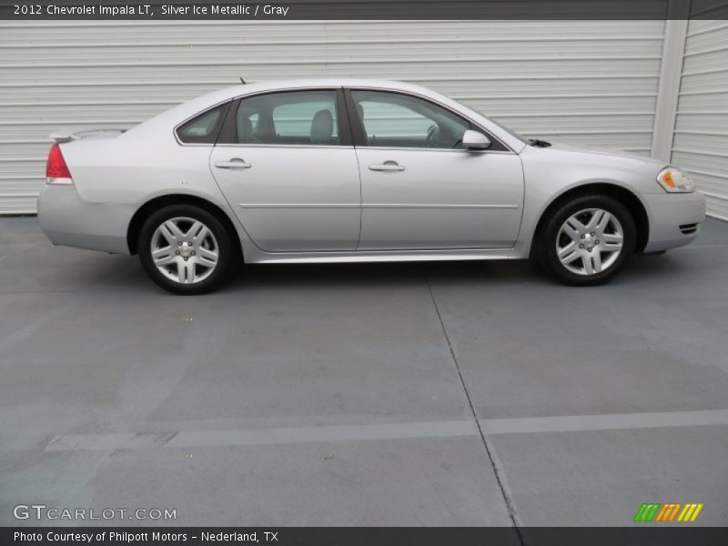Silver Ice Metallic / Gray 2012 Chevrolet Impala LT
