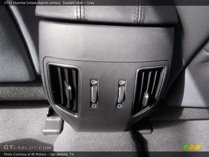 Radiant Silver / Gray 2013 Hyundai Sonata Hybrid Limited