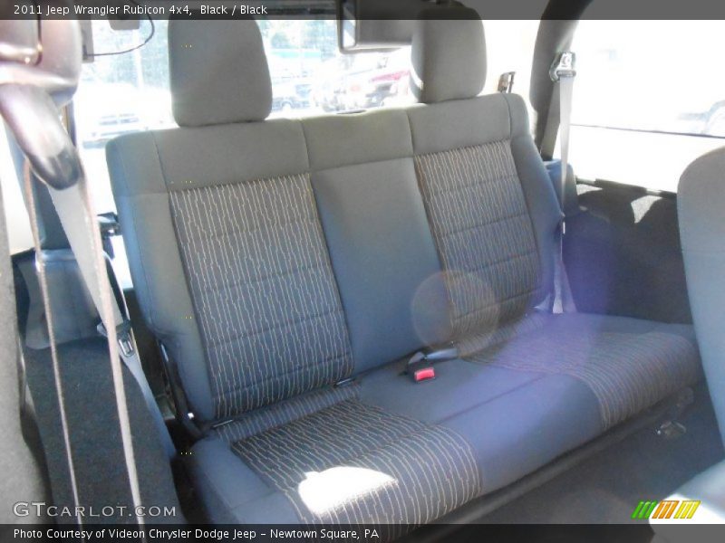 Black / Black 2011 Jeep Wrangler Rubicon 4x4