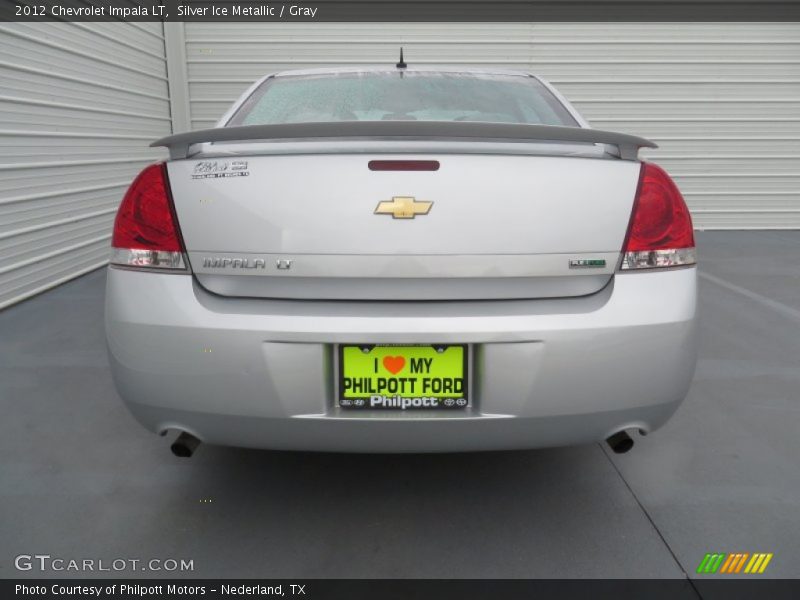 Silver Ice Metallic / Gray 2012 Chevrolet Impala LT