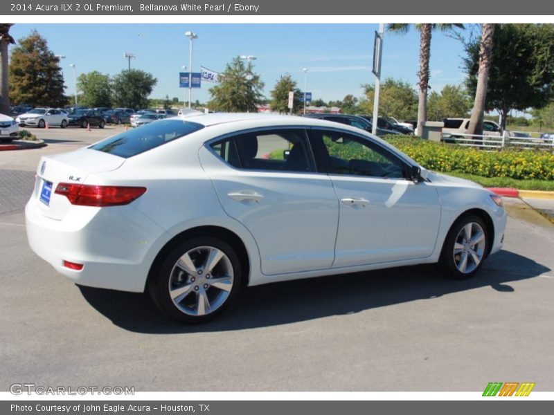 Bellanova White Pearl / Ebony 2014 Acura ILX 2.0L Premium