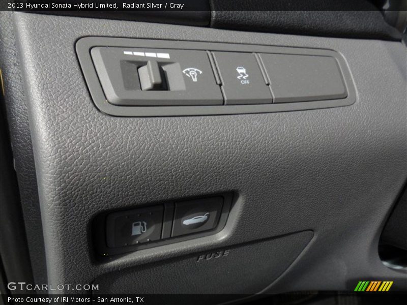 Radiant Silver / Gray 2013 Hyundai Sonata Hybrid Limited